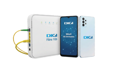 Digi Fibra 500Mb + Móvil 50GB